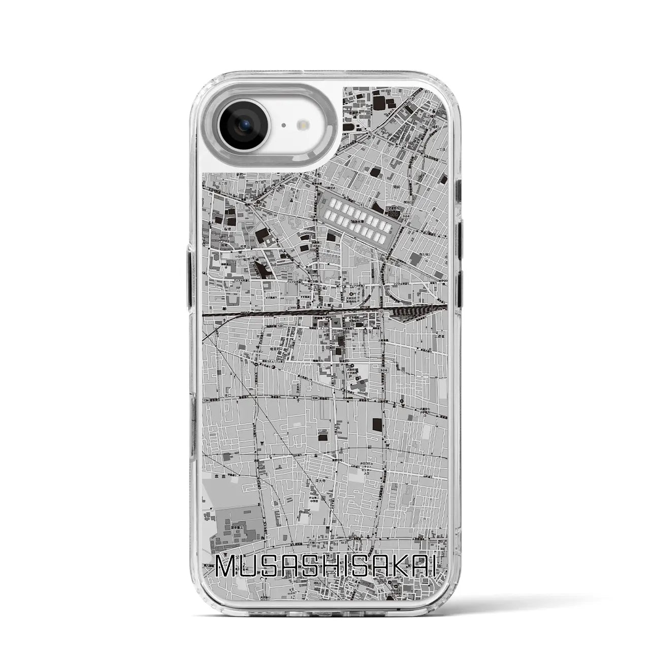 【武蔵境(東京都)】地図柄iPhoneケース(MagSafeタイプ)