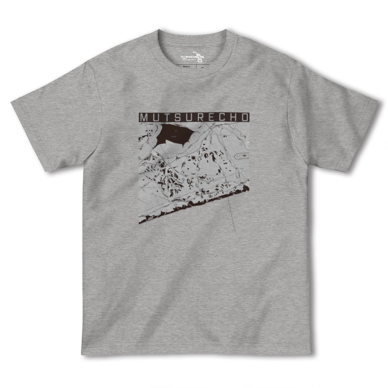 【六連町(愛知県)】地図柄ヘビーウェイトTシャツ