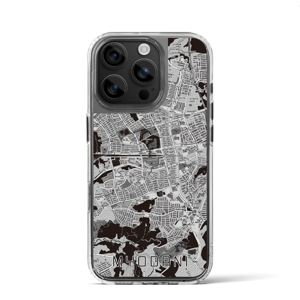 【名谷(兵庫県)】地図柄iPhoneケース(MagSafeタイプ)