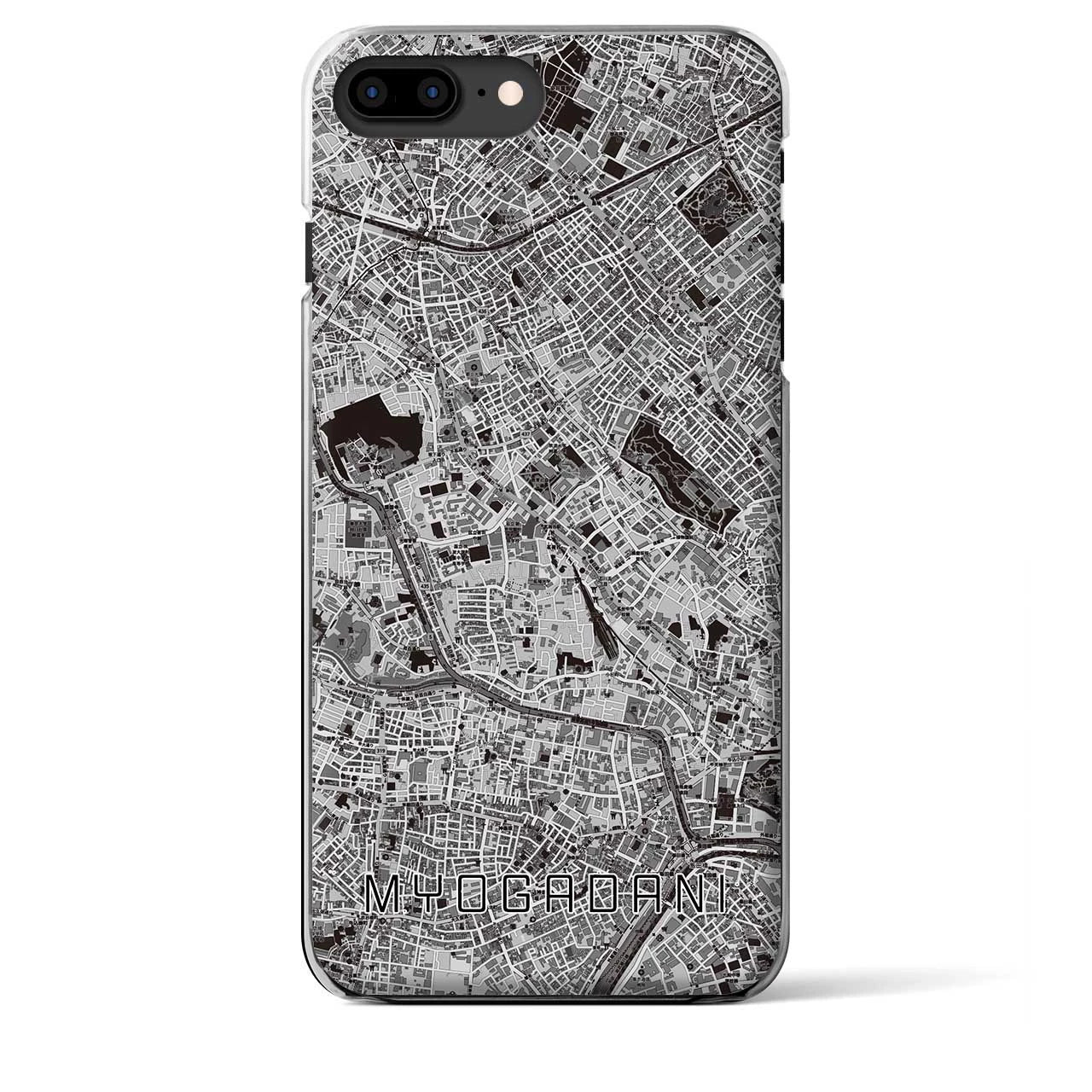 【茗荷谷(東京都)】地図柄iPhoneケース(クリアタイプ)