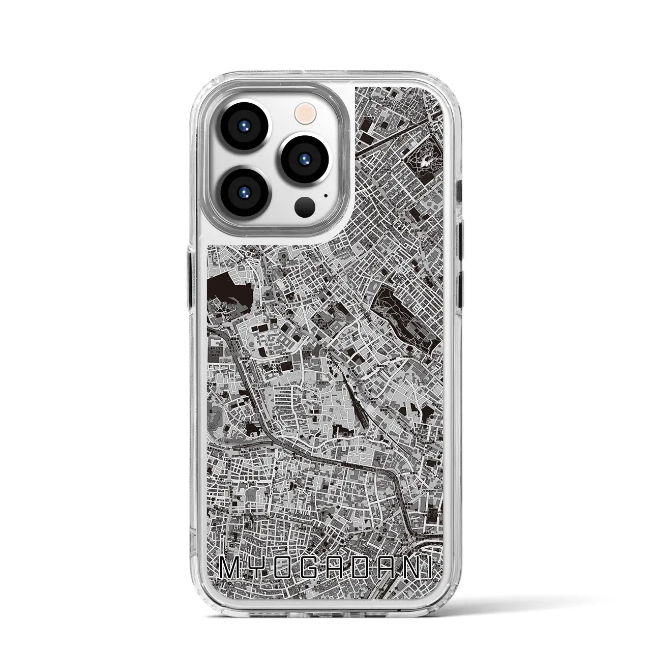 【茗荷谷(東京都)】地図柄iPhoneケース(MagSafeタイプ)
