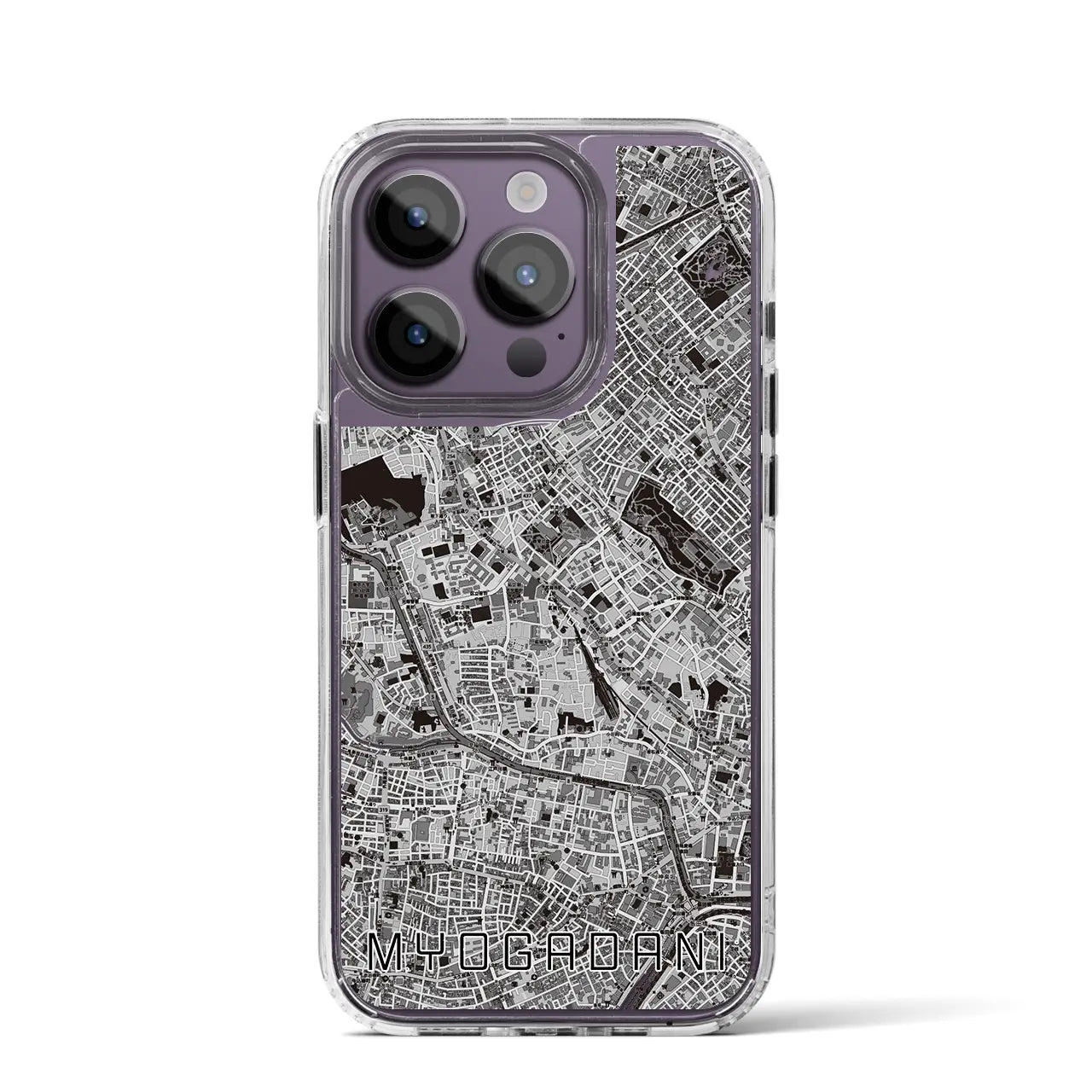 【茗荷谷(東京都)】地図柄iPhoneケース(MagSafeタイプ)