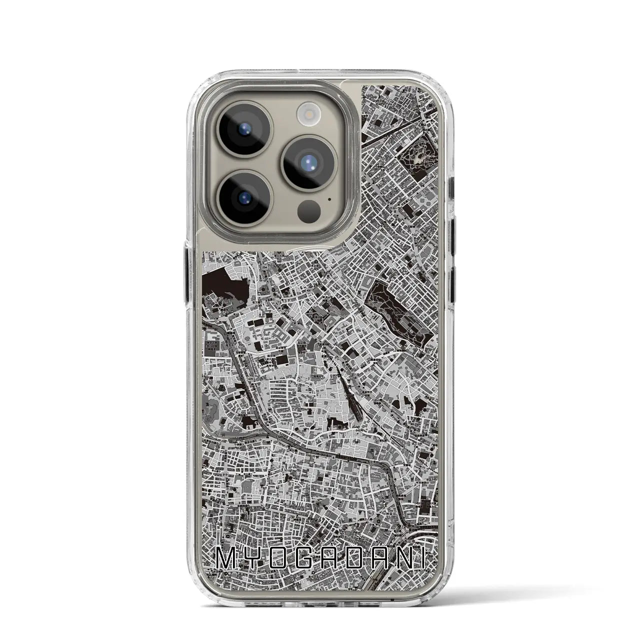 【茗荷谷(東京都)】地図柄iPhoneケース(MagSafeタイプ)