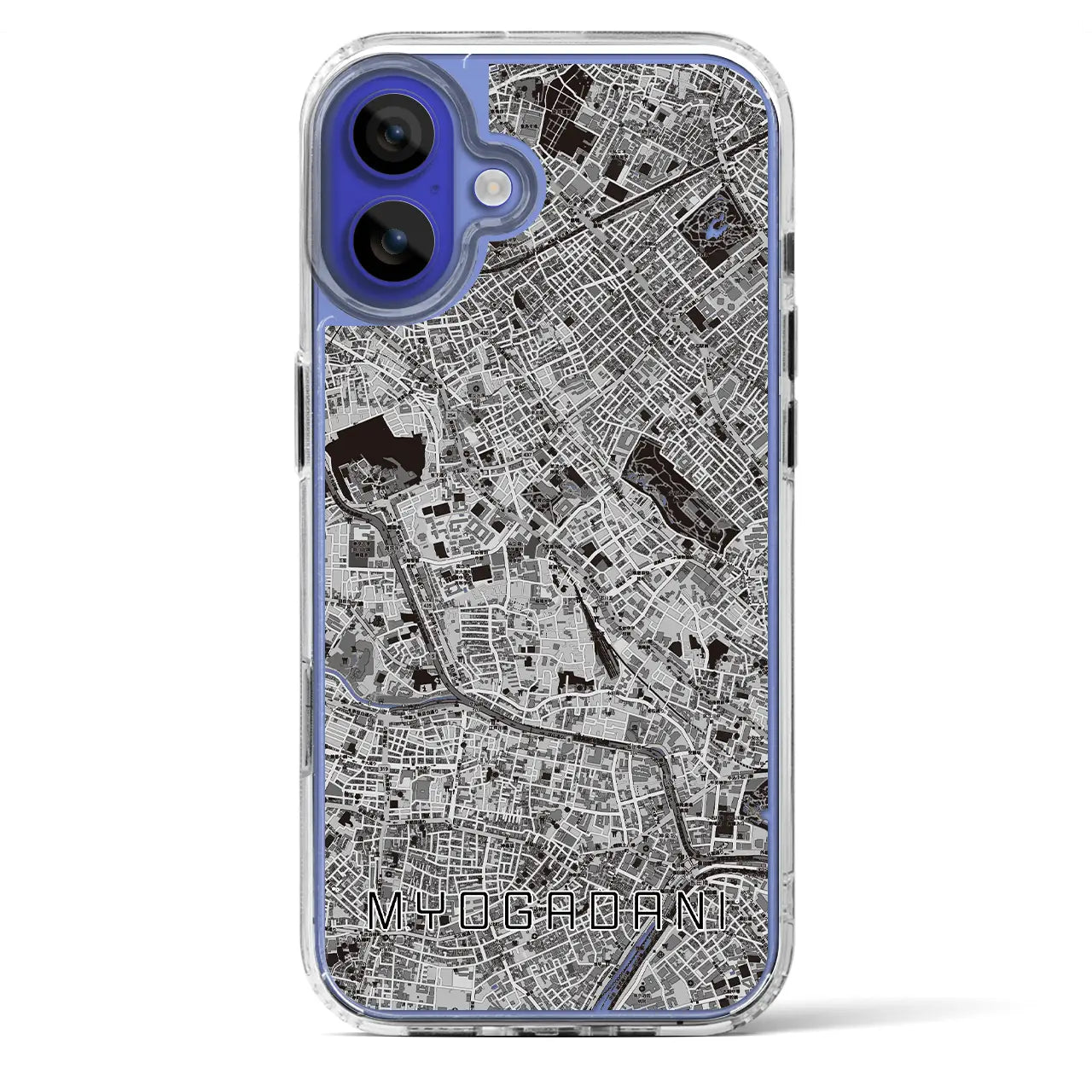 【茗荷谷(東京都)】地図柄iPhoneケース(MagSafeタイプ)