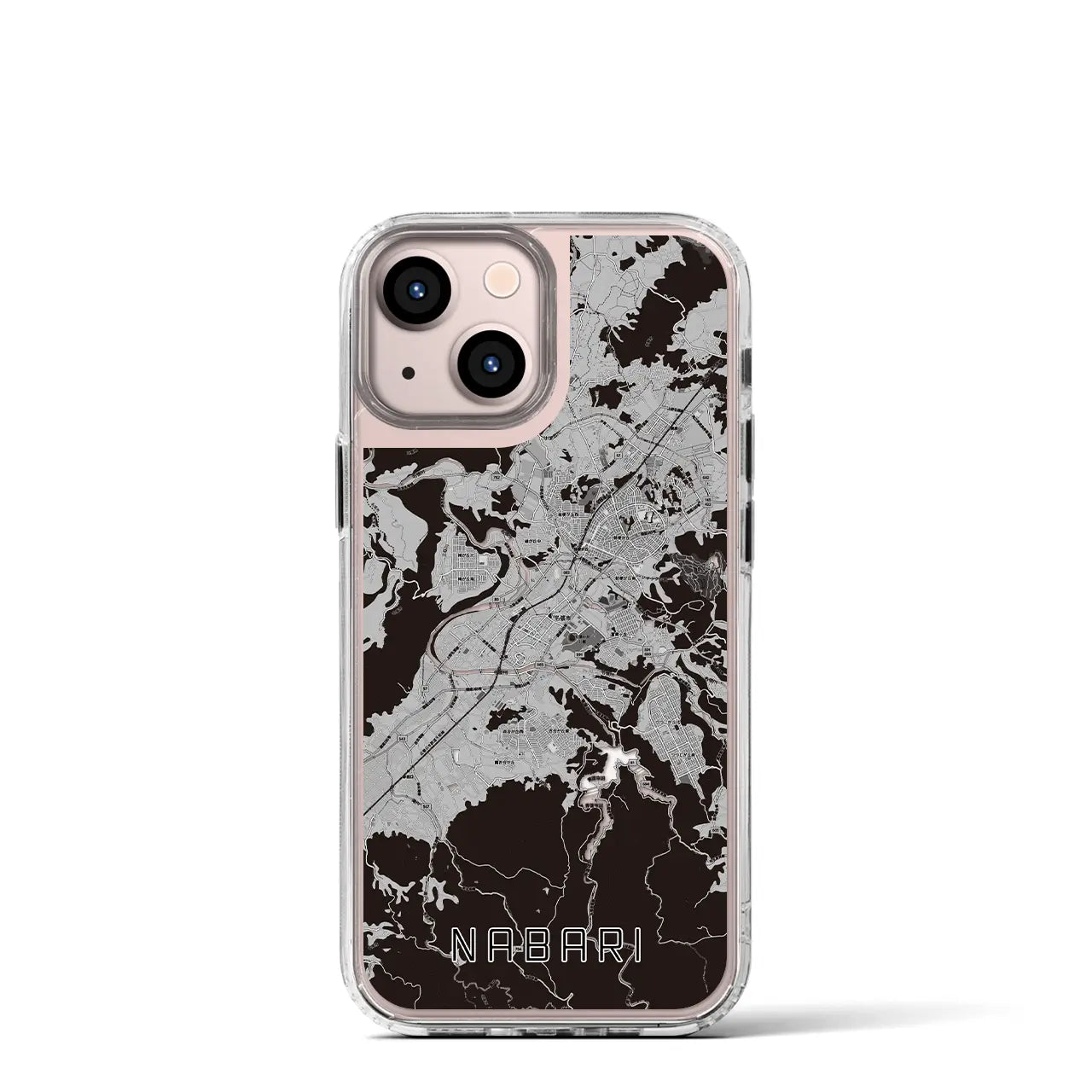 【名張(三重県)】地図柄iPhoneケース(MagSafeタイプ)