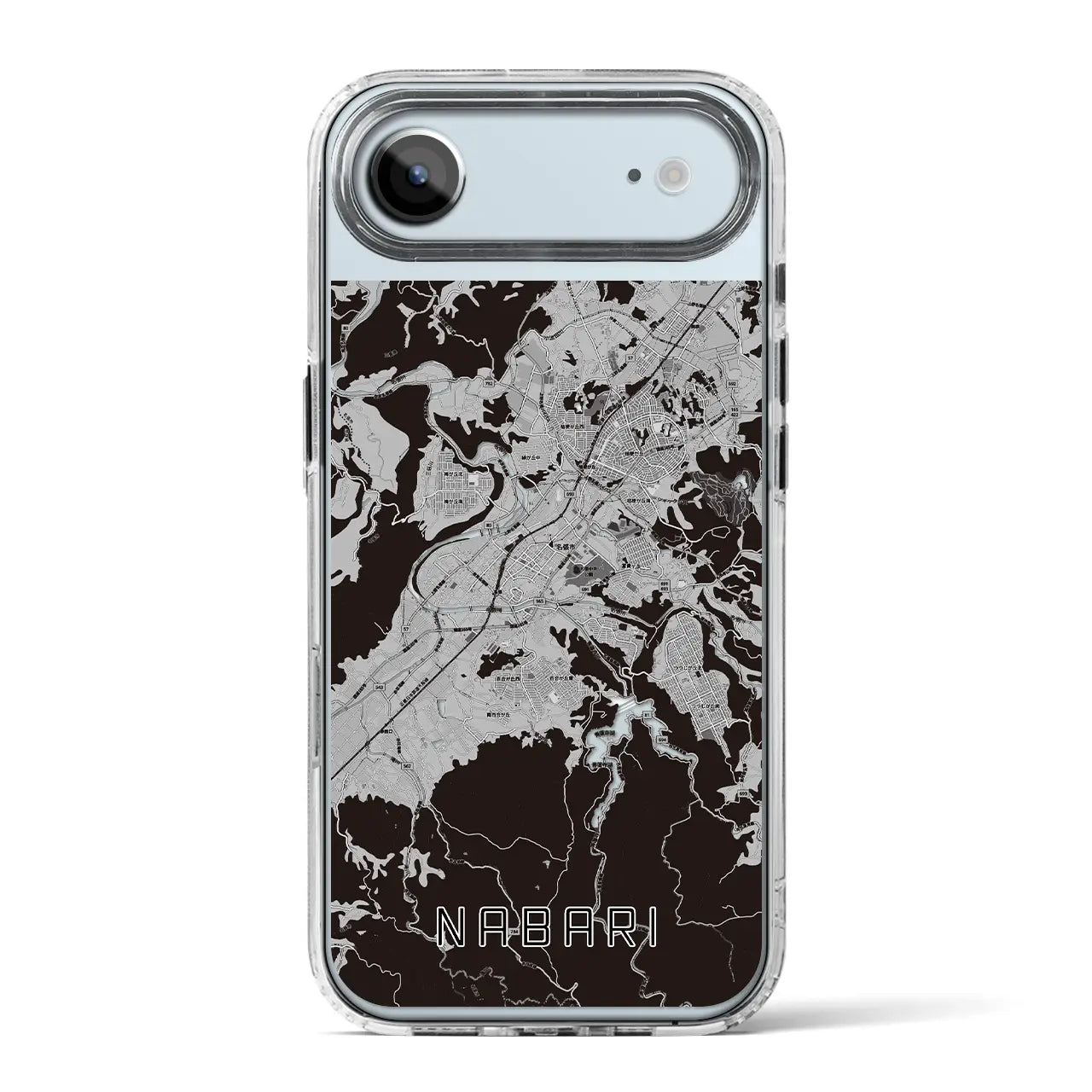 【名張(三重県)】地図柄iPhoneケース(MagSafeタイプ)