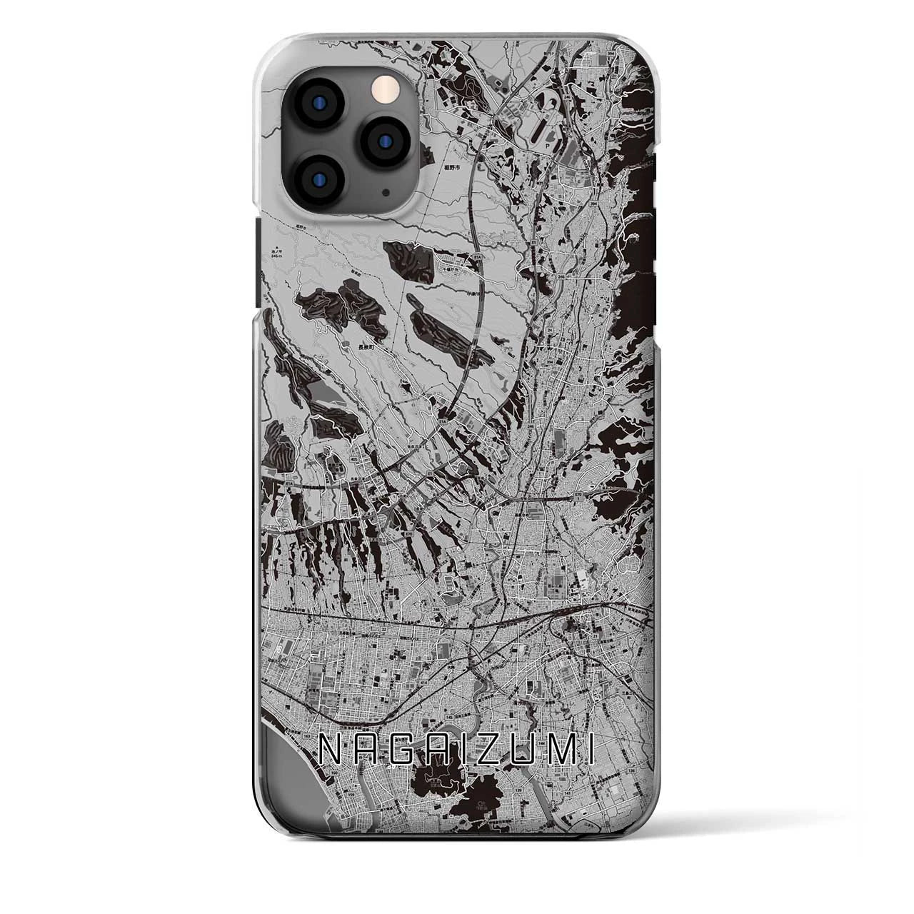 【長泉(静岡県)】地図柄iPhoneケース(クリアタイプ)