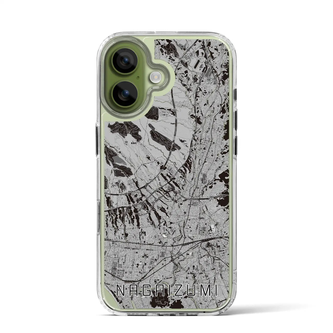 【長泉(静岡県)】地図柄iPhoneケース(MagSafeタイプ)