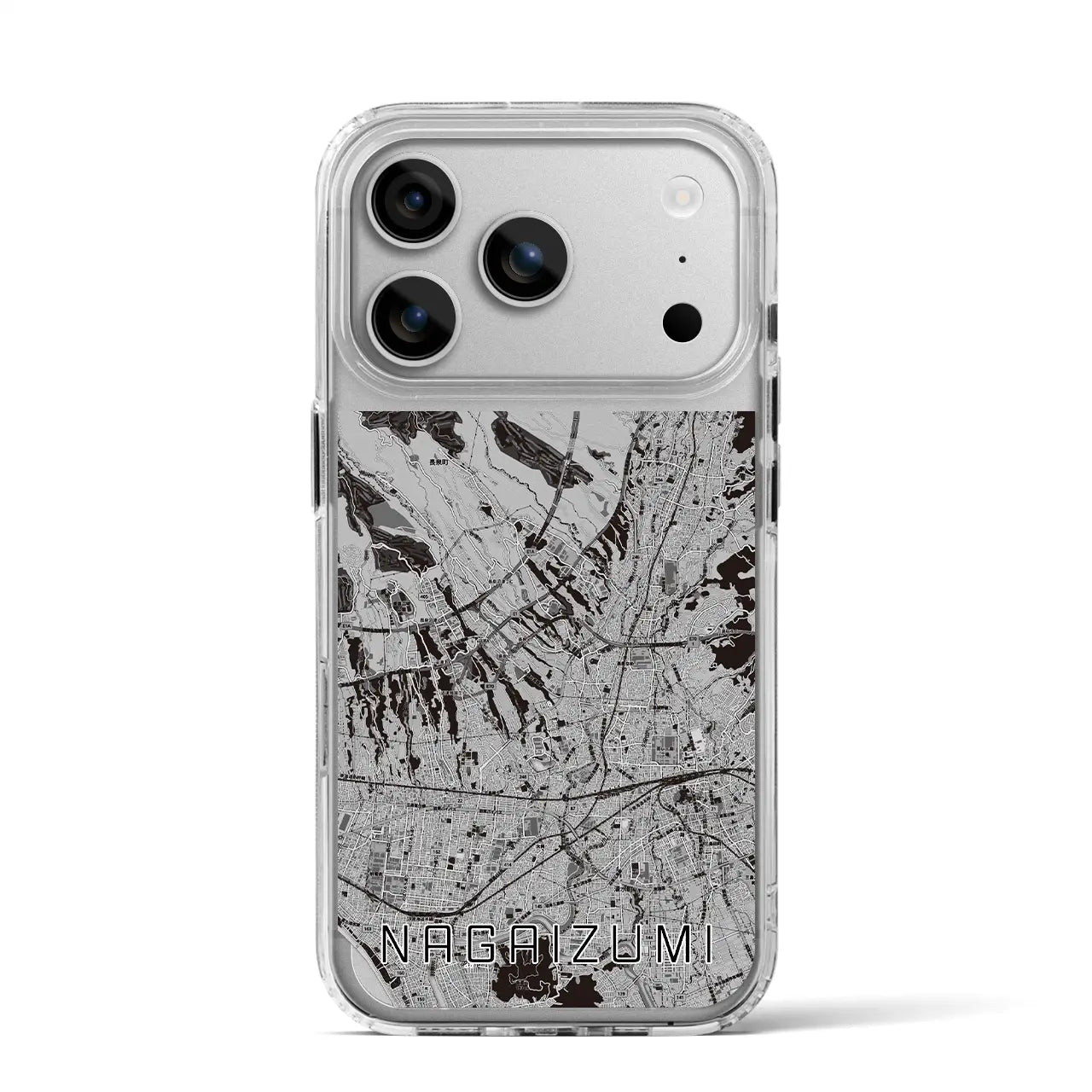 【長泉(静岡県)】地図柄iPhoneケース(MagSafeタイプ)