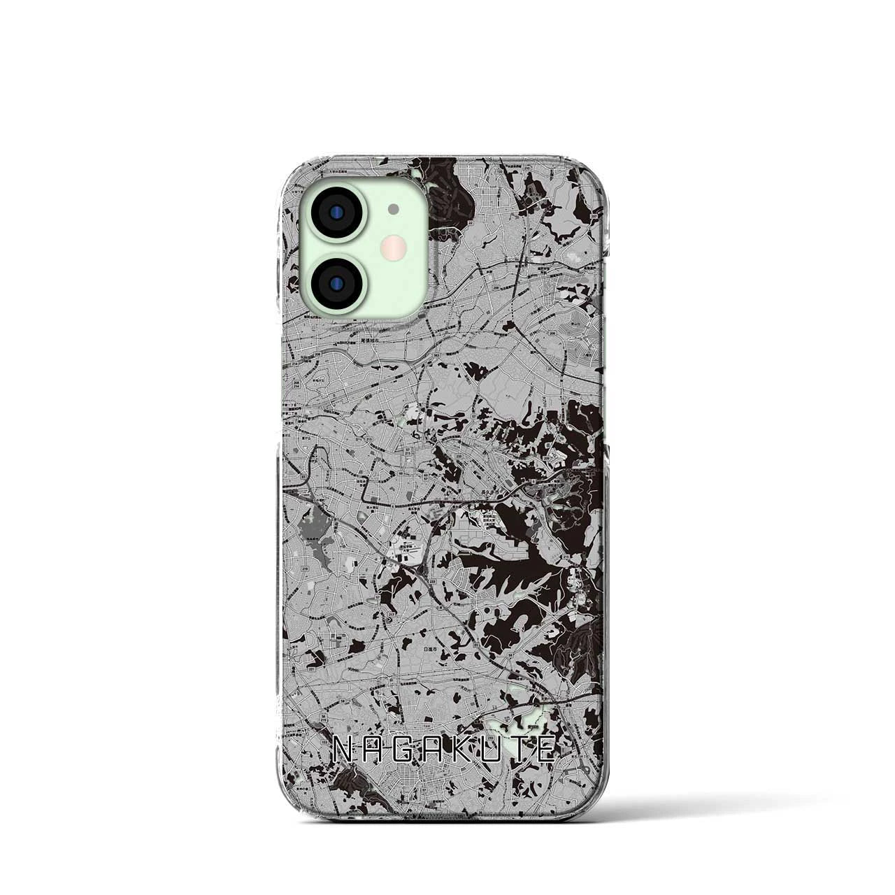 【長久手(愛知県)】地図柄iPhoneケース(クリアタイプ)