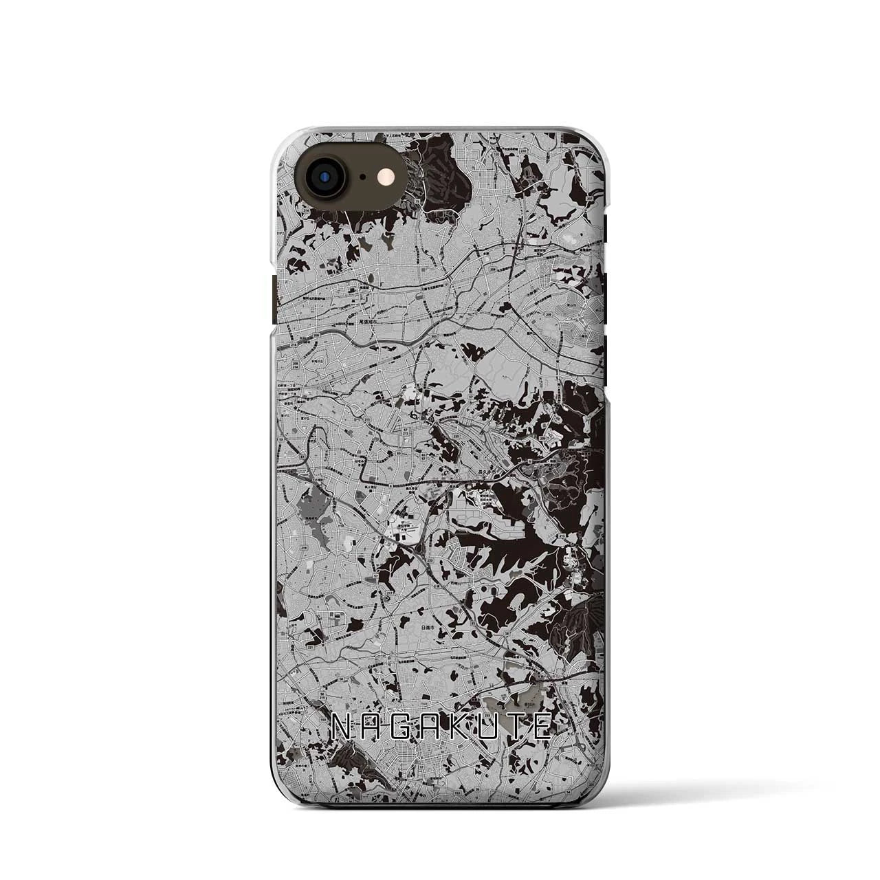 【長久手(愛知県)】地図柄iPhoneケース(クリアタイプ)