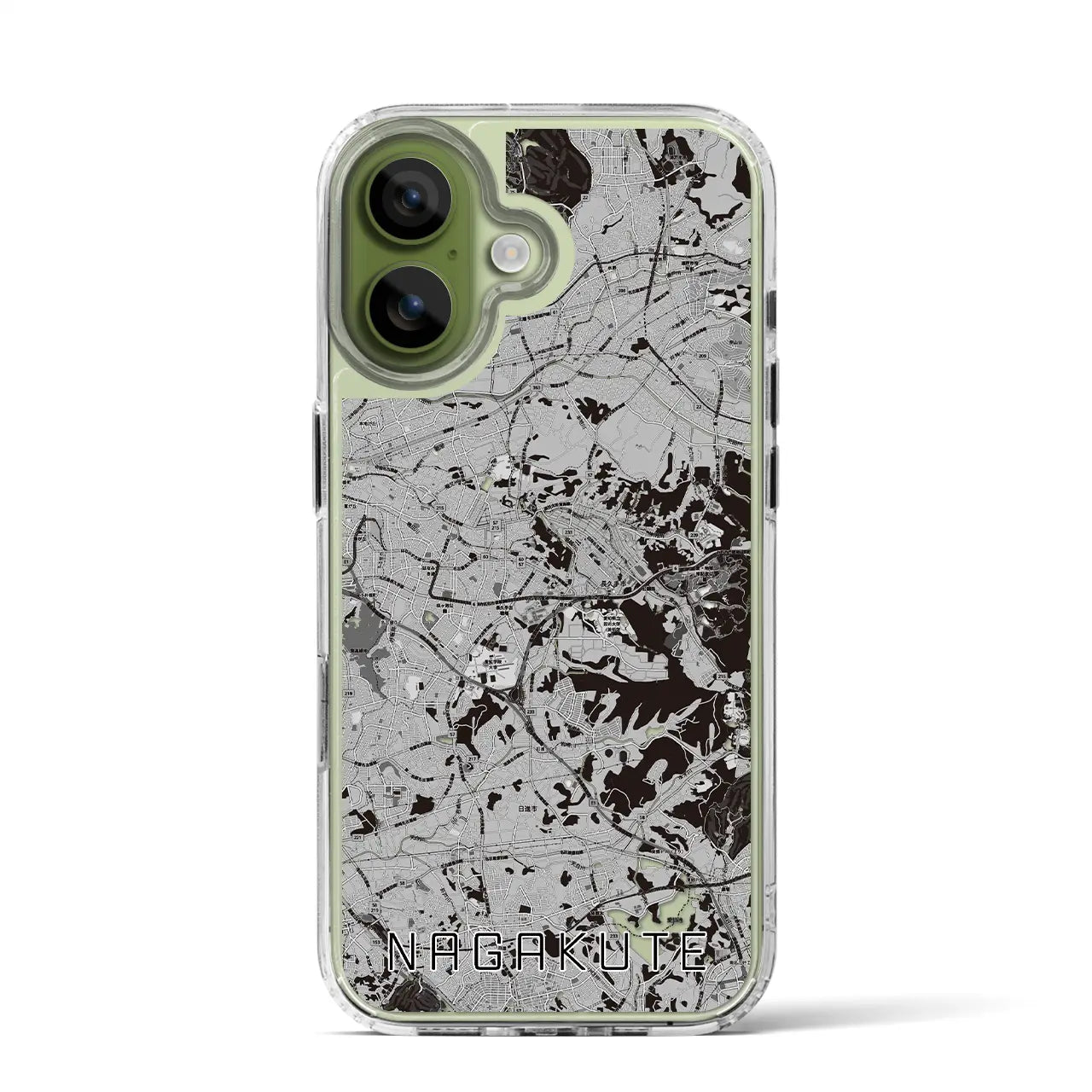 【長久手(愛知県)】地図柄iPhoneケース(MagSafeタイプ)