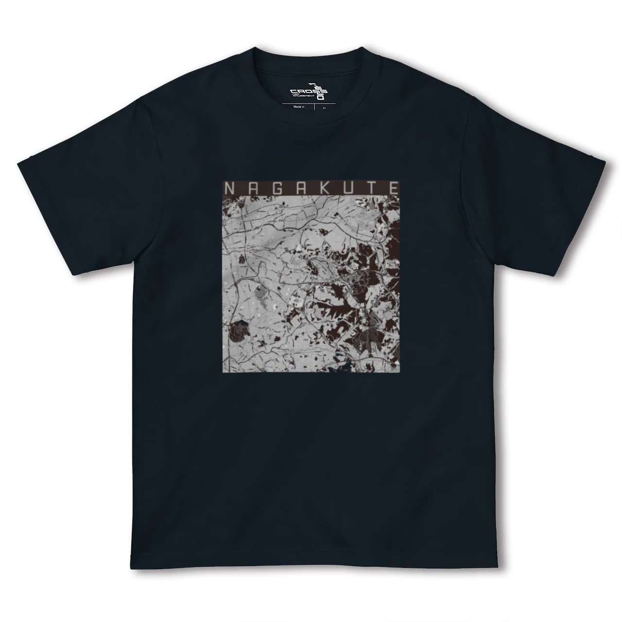 【長久手(愛知県)】地図柄ヘビーウェイトTシャツ
