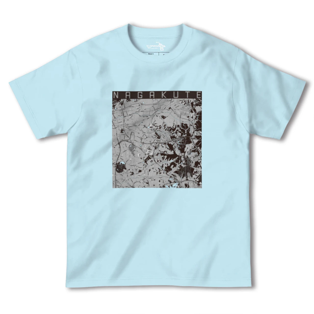 【長久手(愛知県)】地図柄ヘビーウェイトTシャツ