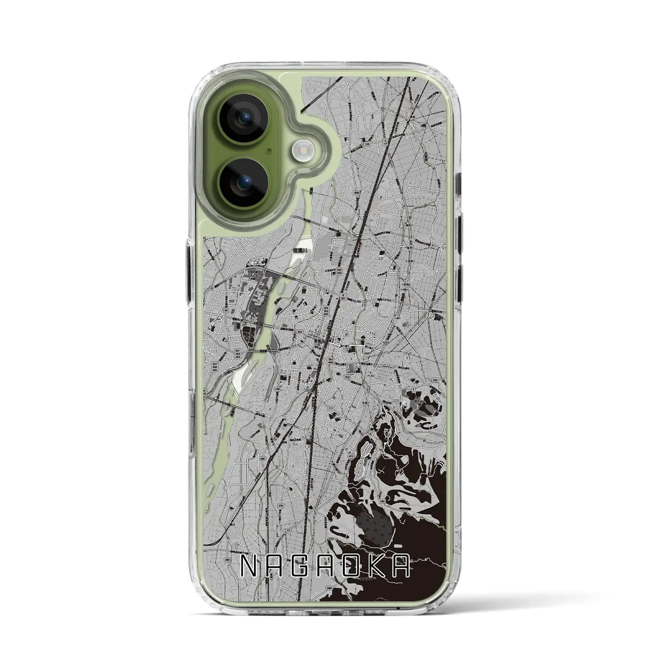 【長岡(新潟県)】地図柄iPhoneケース(MagSafeタイプ)