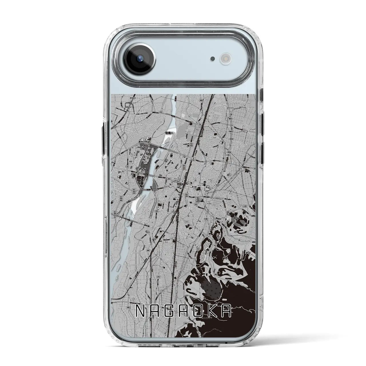 【長岡(新潟県)】地図柄iPhoneケース(MagSafeタイプ)