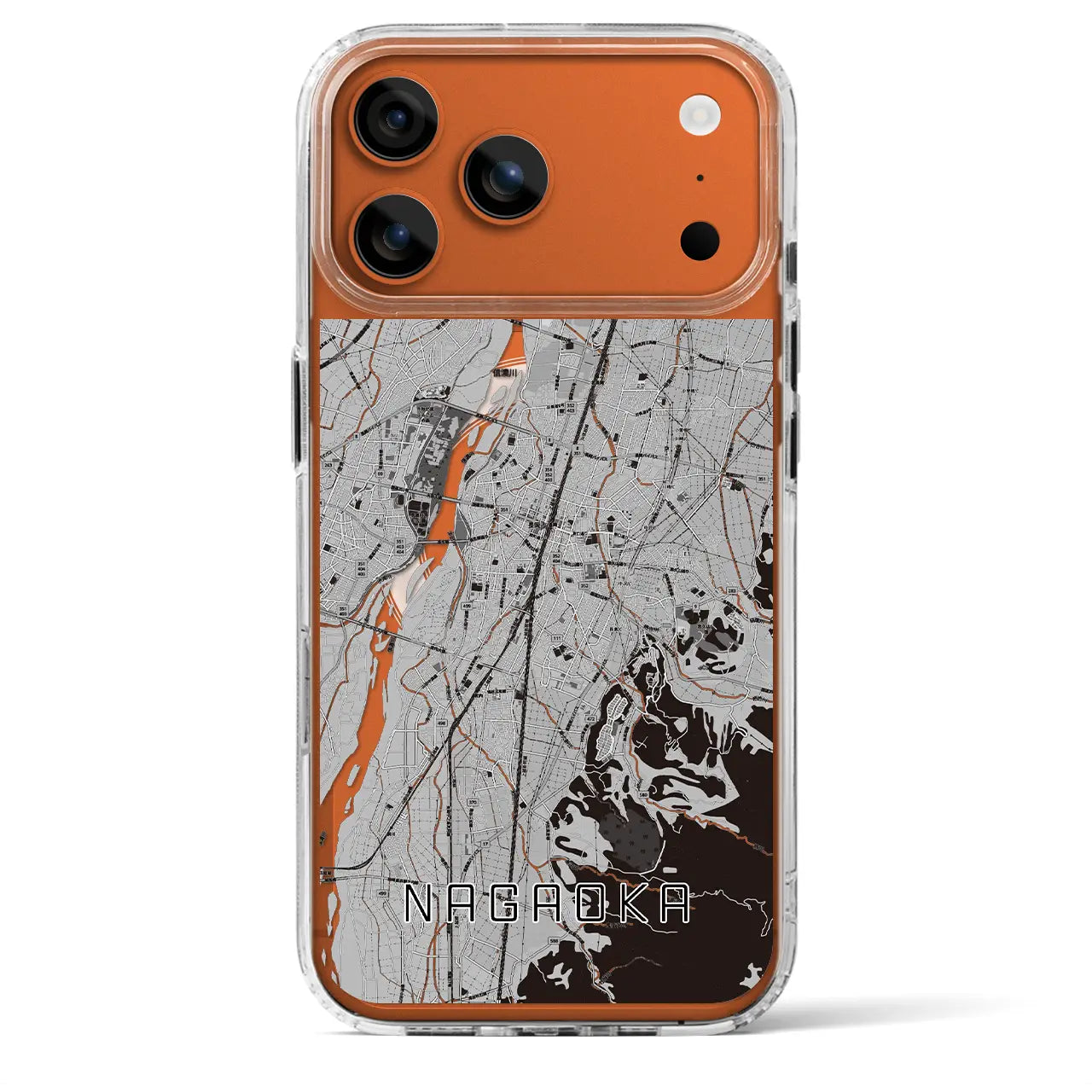 【長岡(新潟県)】地図柄iPhoneケース(MagSafeタイプ)