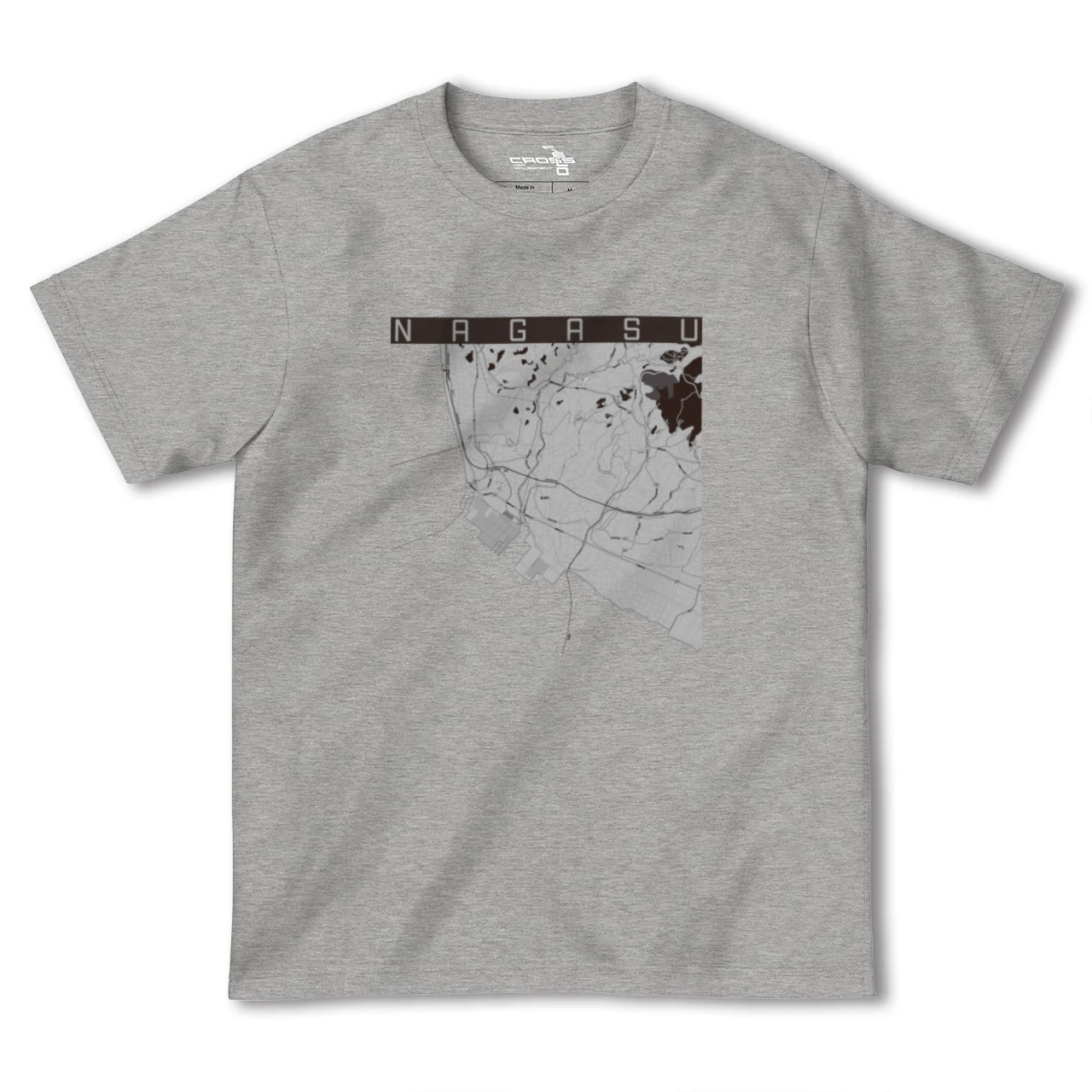 【長洲(熊本県)】地図柄ヘビーウェイトTシャツ