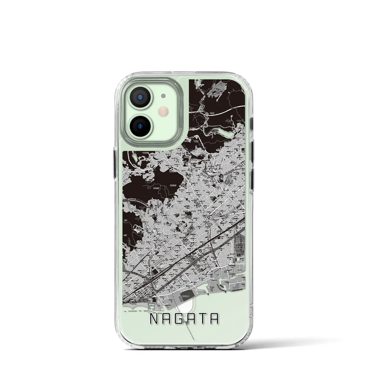 【長田(兵庫県)】地図柄iPhoneケース(MagSafeタイプ)