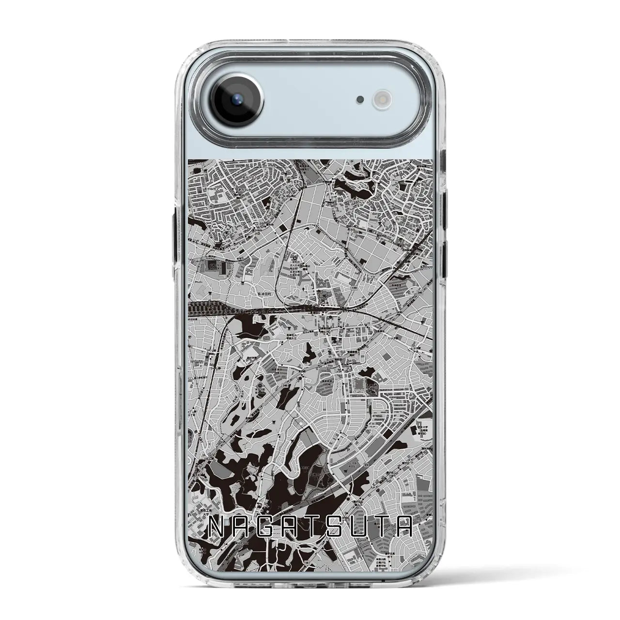 【長津田(神奈川県)】地図柄iPhoneケース(MagSafeタイプ)