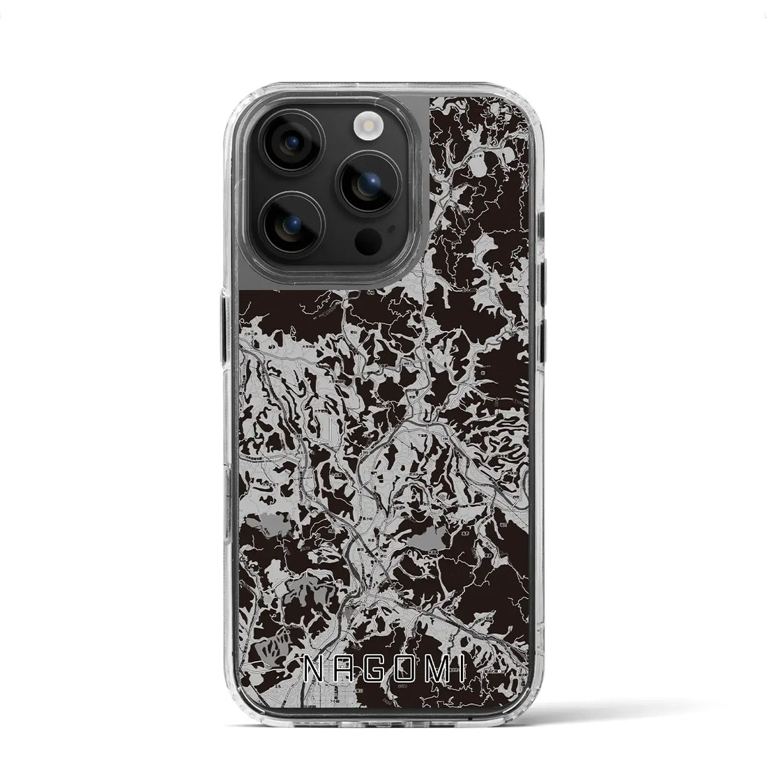 【和水(熊本県)】地図柄iPhoneケース(MagSafeタイプ)