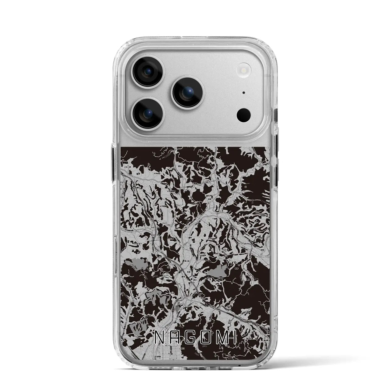 【和水(熊本県)】地図柄iPhoneケース(MagSafeタイプ)