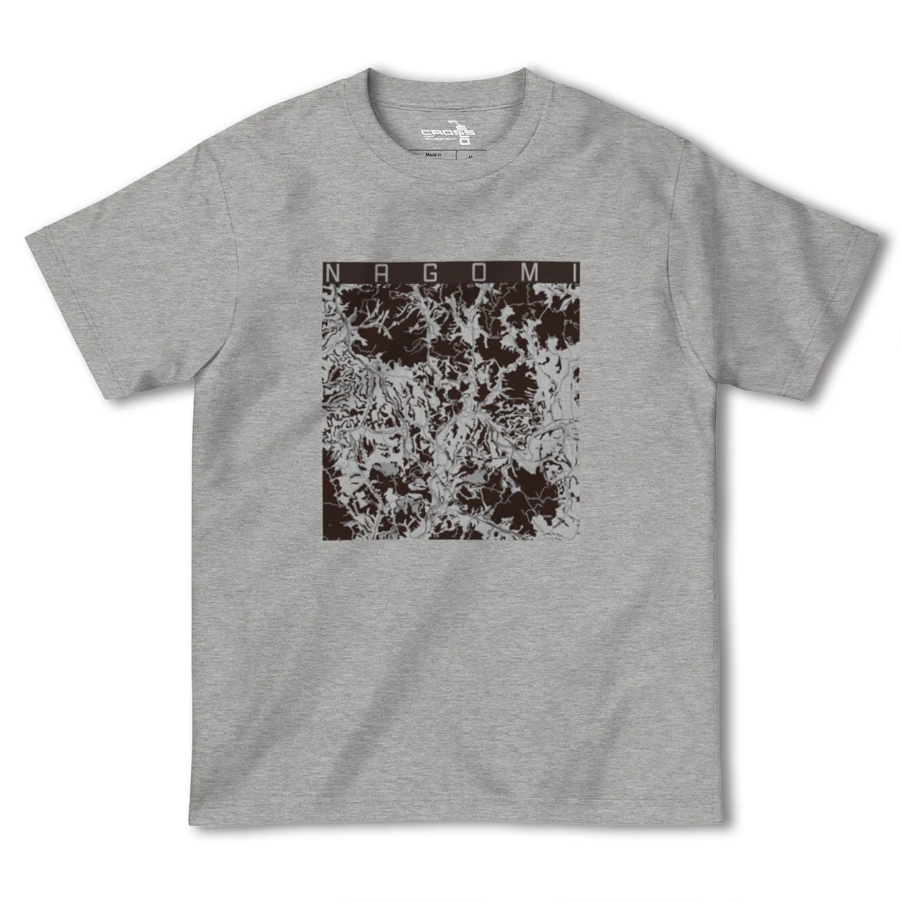 【和水(熊本県)】地図柄ヘビーウェイトTシャツ