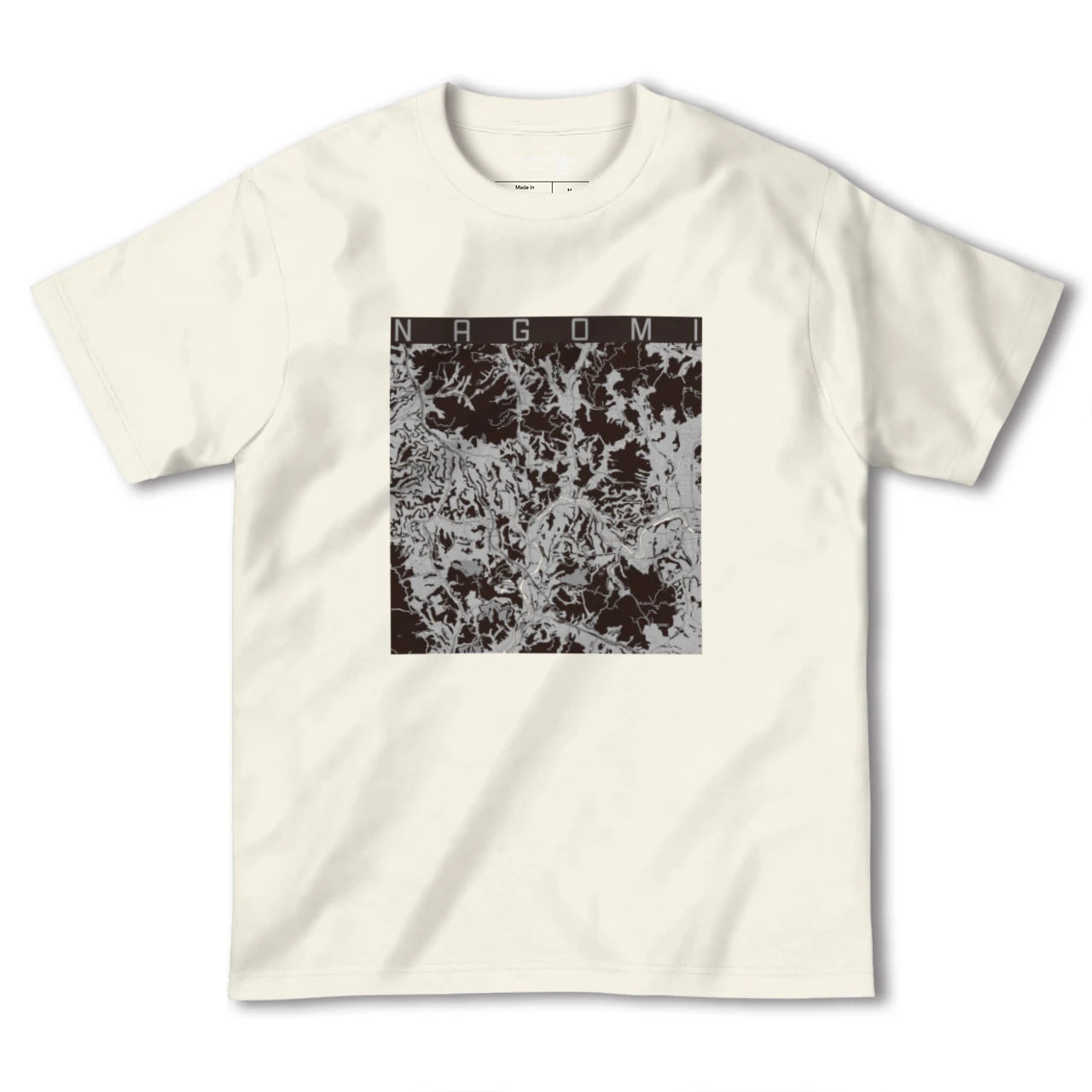 【和水(熊本県)】地図柄ヘビーウェイトTシャツ