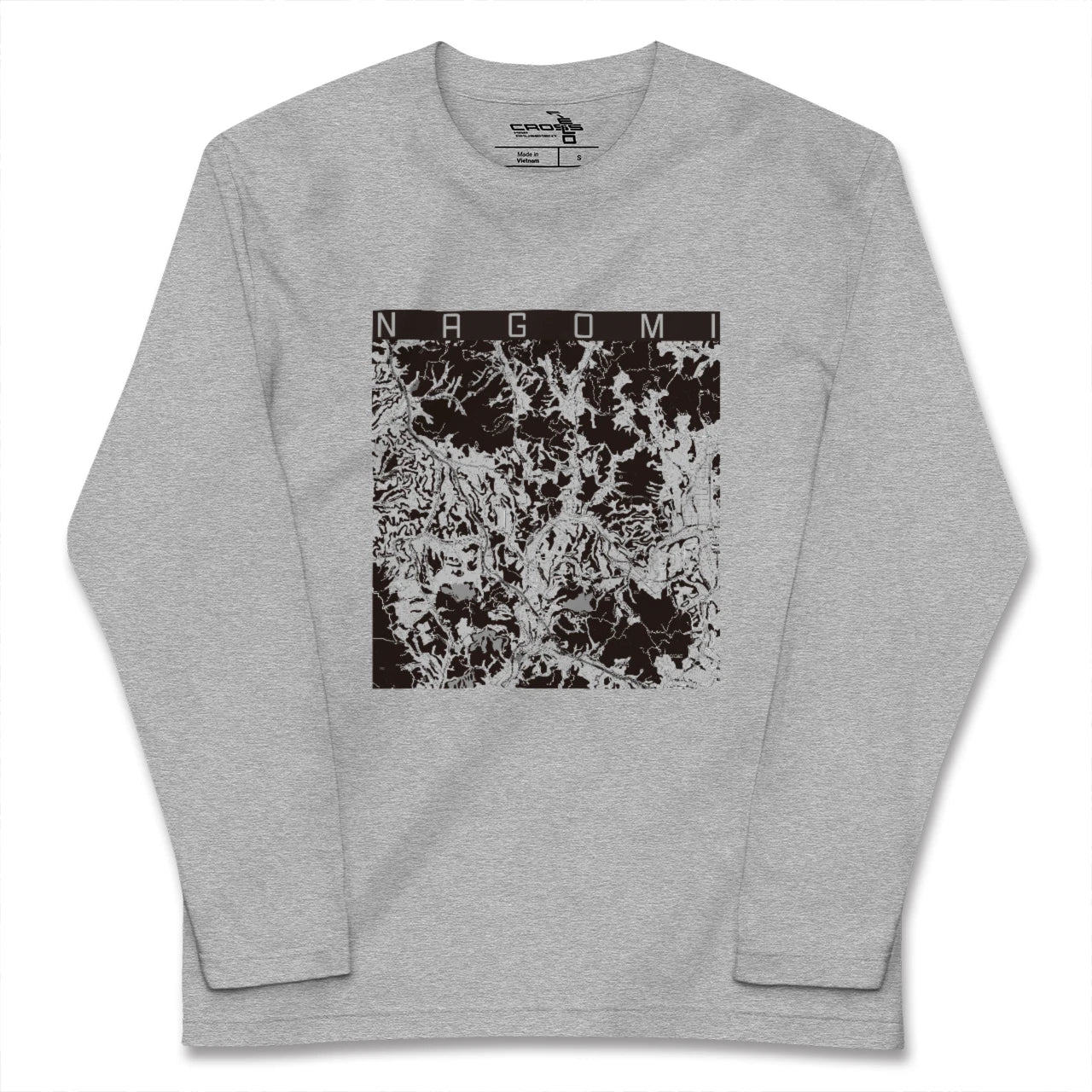 【和水(熊本県)】地図柄ロングスリーブTシャツ