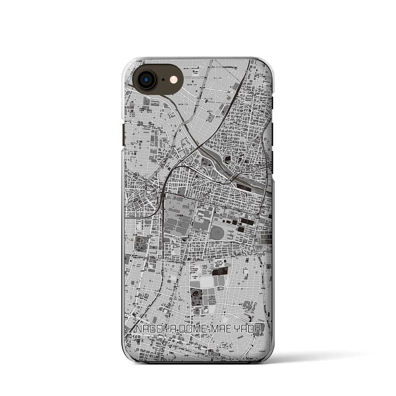 【ナゴヤドーム前矢田(愛知県)】地図柄iPhoneケース(クリアタイプ)