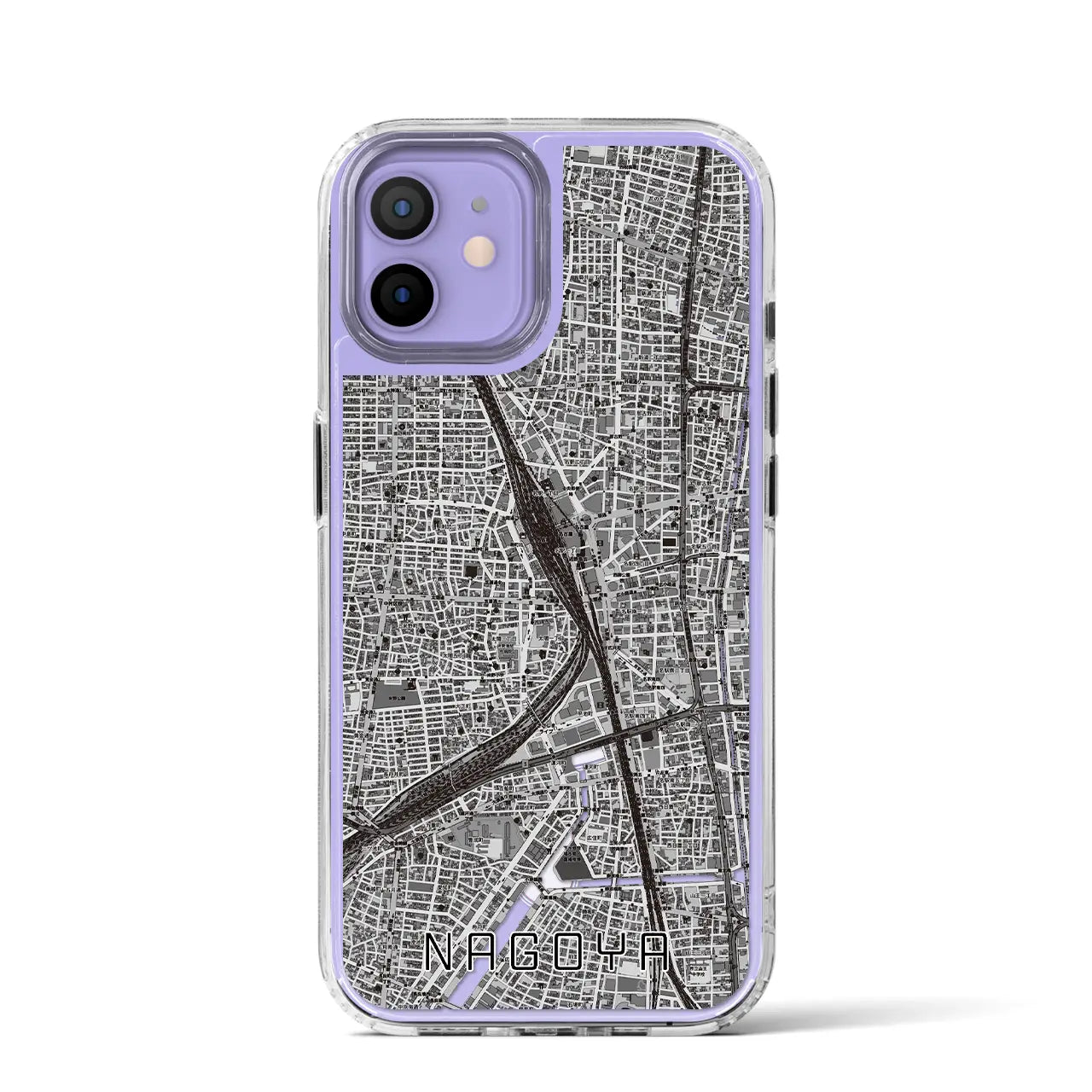 【名古屋2(愛知県)】地図柄iPhoneケース(MagSafeタイプ)