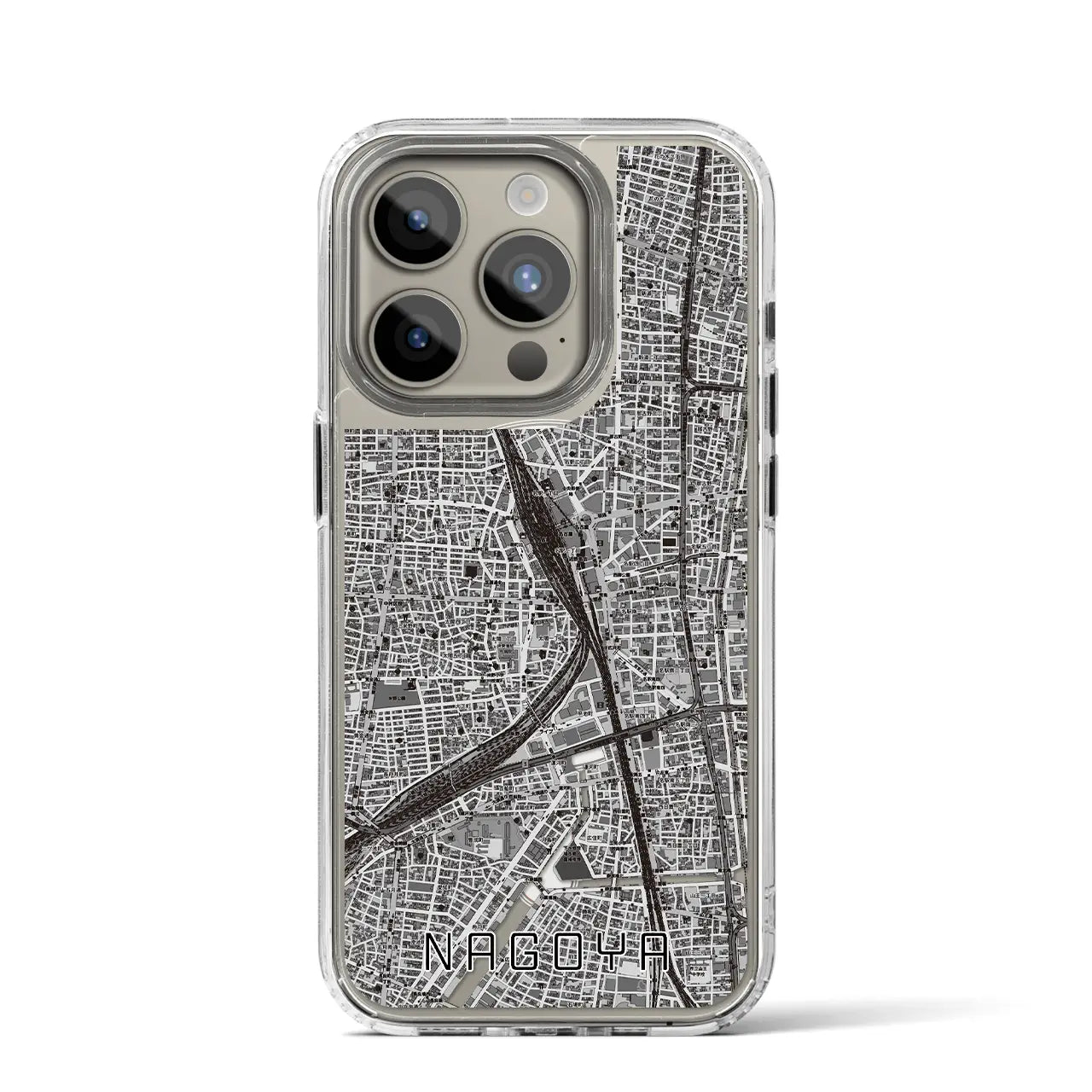 【名古屋2(愛知県)】地図柄iPhoneケース(MagSafeタイプ)