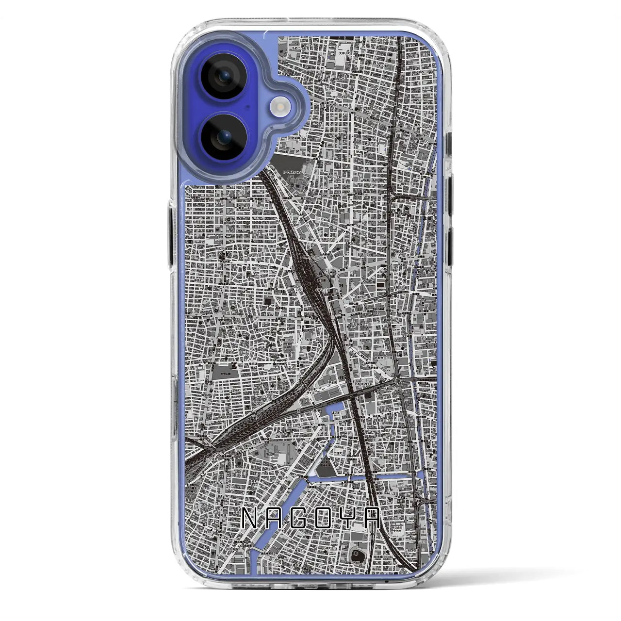 【名古屋2(愛知県)】地図柄iPhoneケース(MagSafeタイプ)
