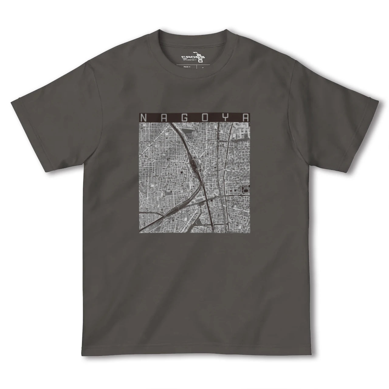 【名古屋2(愛知県)】地図柄ヘビーウェイトTシャツ