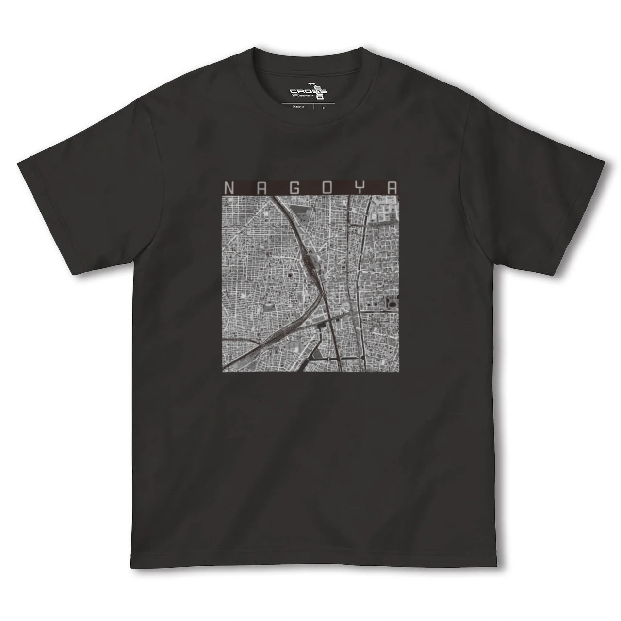 【名古屋2(愛知県)】地図柄ヘビーウェイトTシャツ