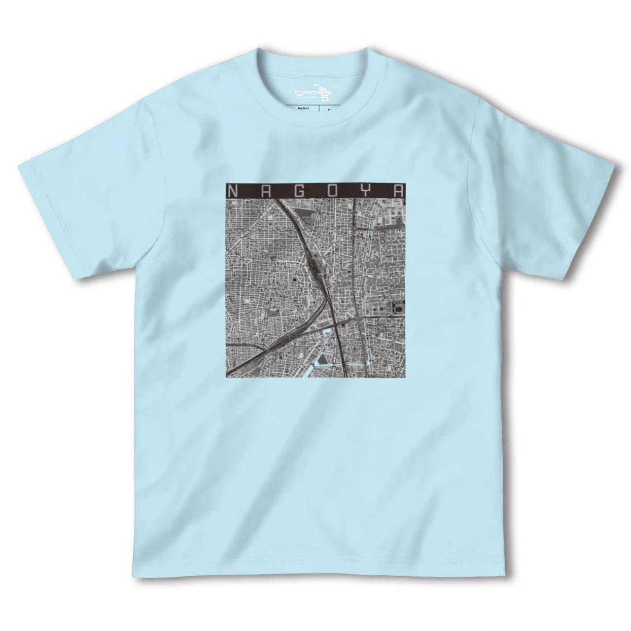 【名古屋2(愛知県)】地図柄ヘビーウェイトTシャツ