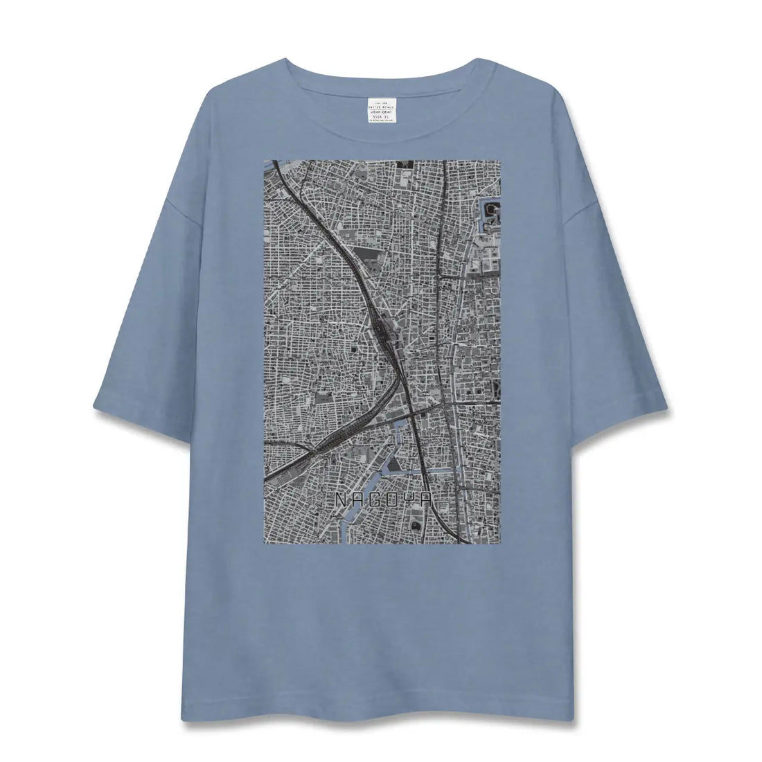 【名古屋2(愛知県)】地図柄ビッグシルエットTシャツ