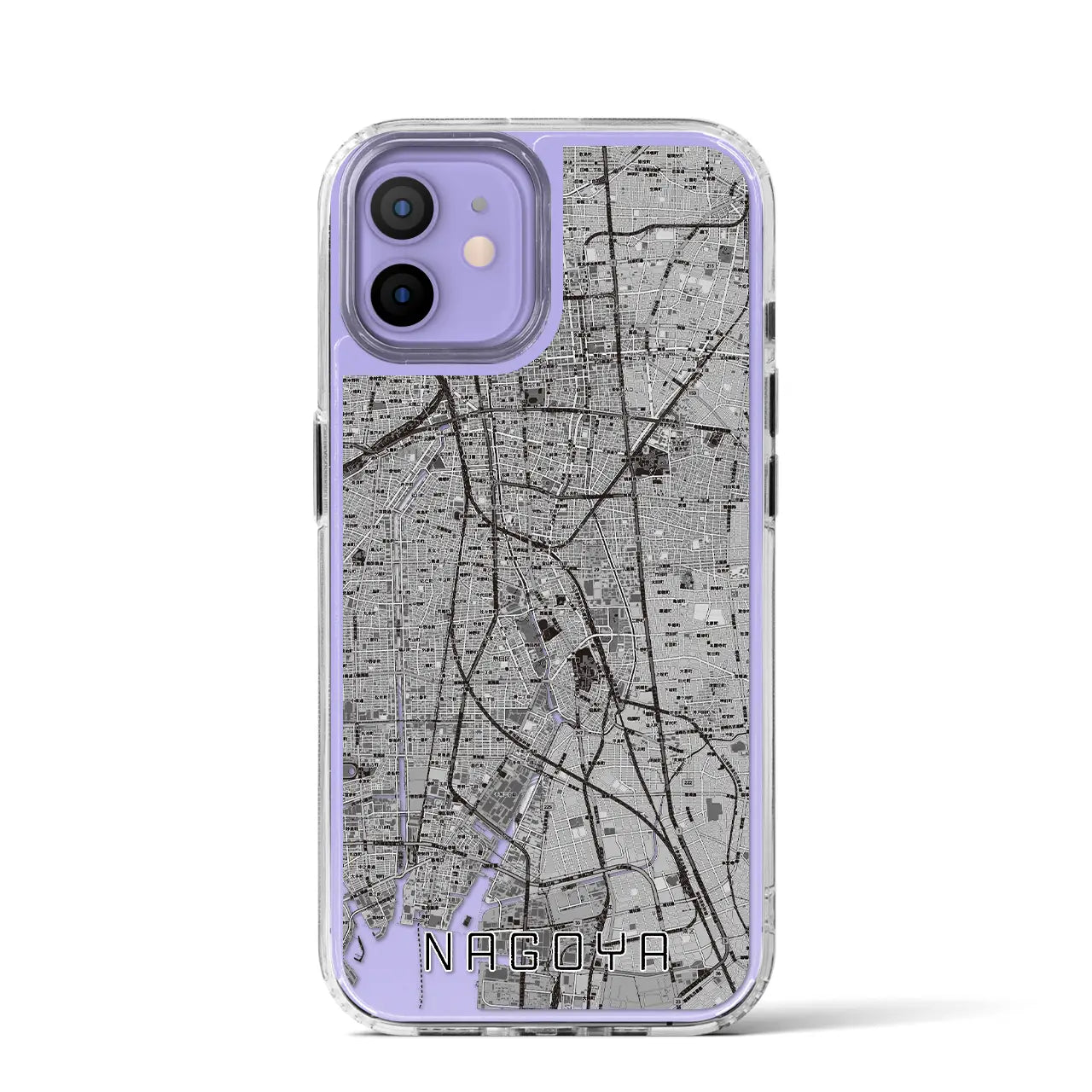 【名古屋(愛知県)】地図柄iPhoneケース(MagSafeタイプ)