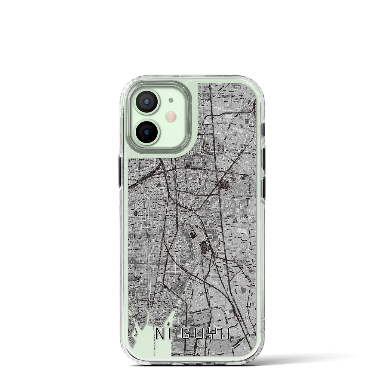 【名古屋(愛知県)】地図柄iPhoneケース(MagSafeタイプ)