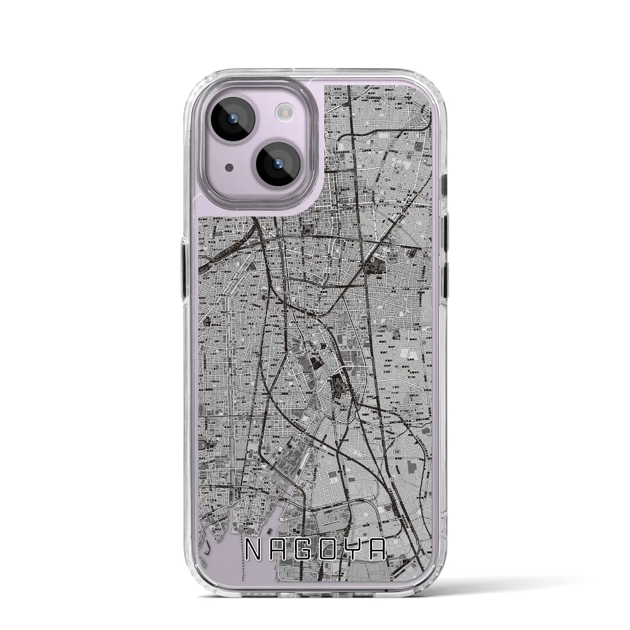 【名古屋(愛知県)】地図柄iPhoneケース(MagSafeタイプ)