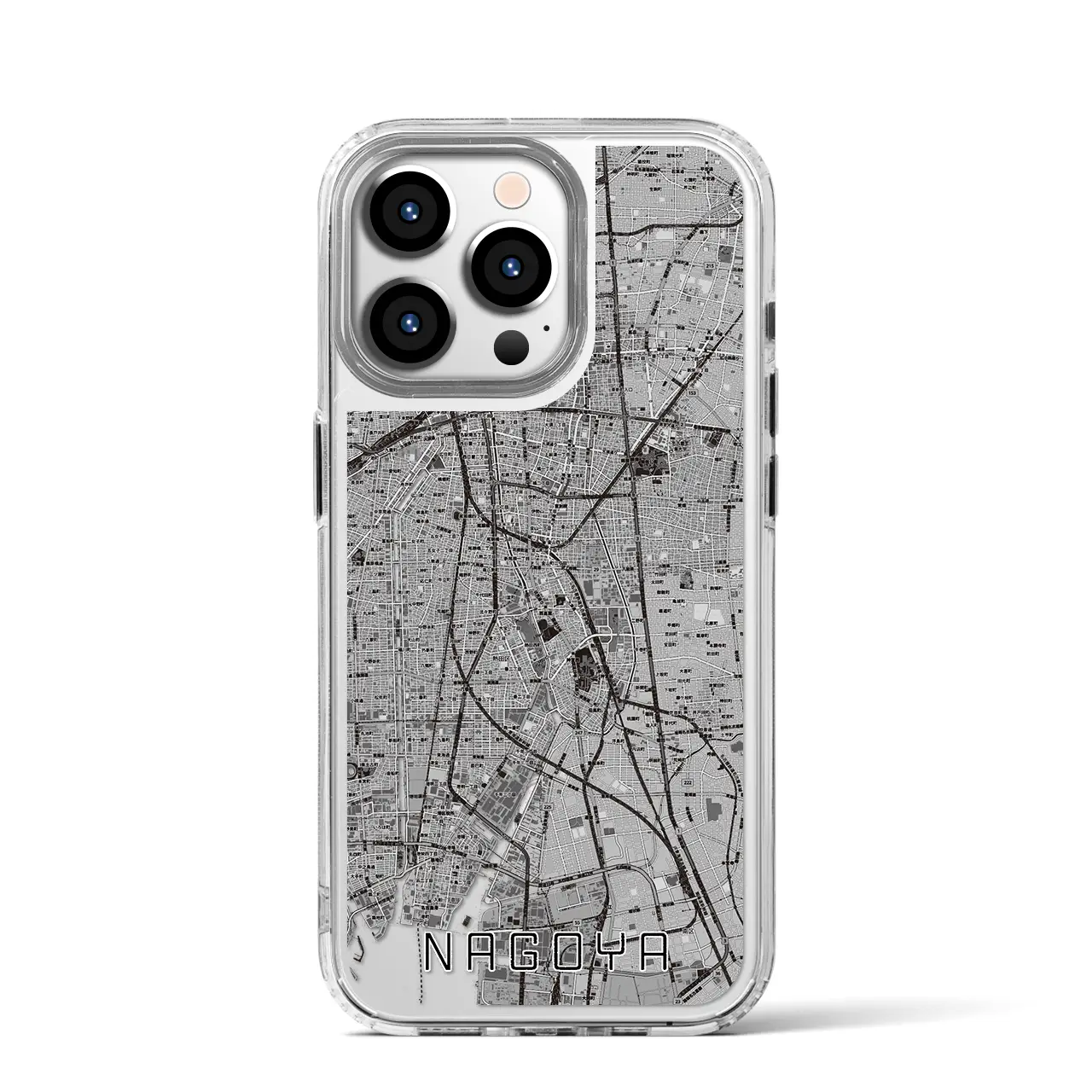 【名古屋(愛知県)】地図柄iPhoneケース(MagSafeタイプ)