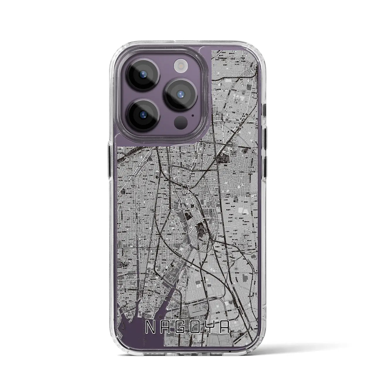 【名古屋(愛知県)】地図柄iPhoneケース(MagSafeタイプ)