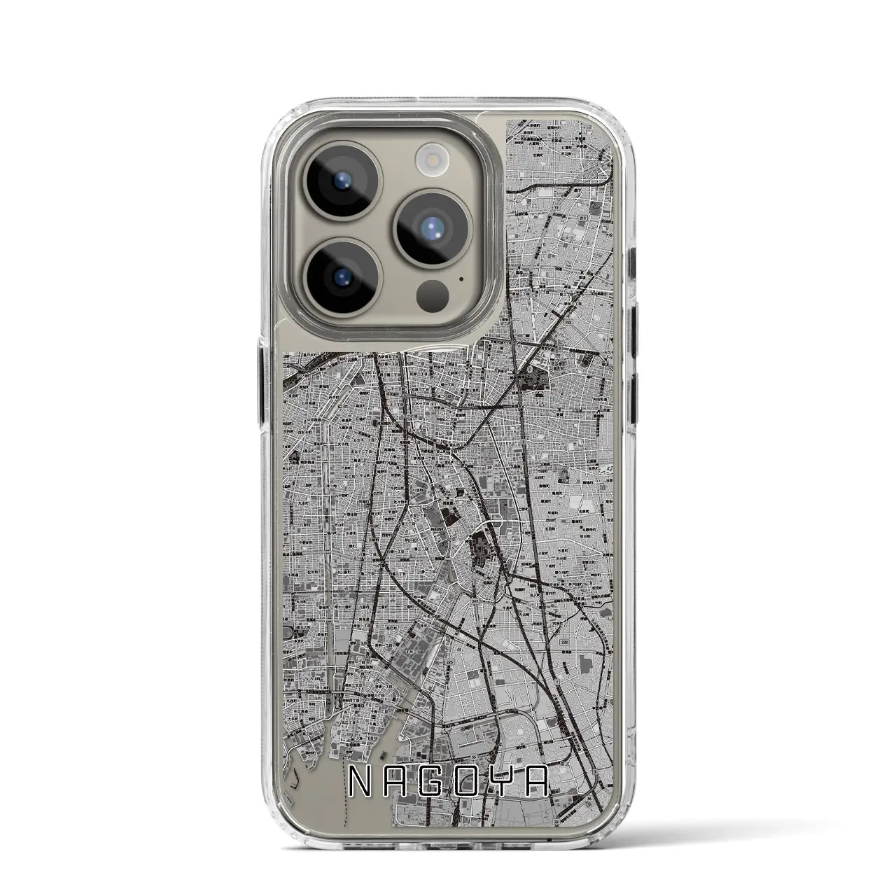 【名古屋(愛知県)】地図柄iPhoneケース(MagSafeタイプ)