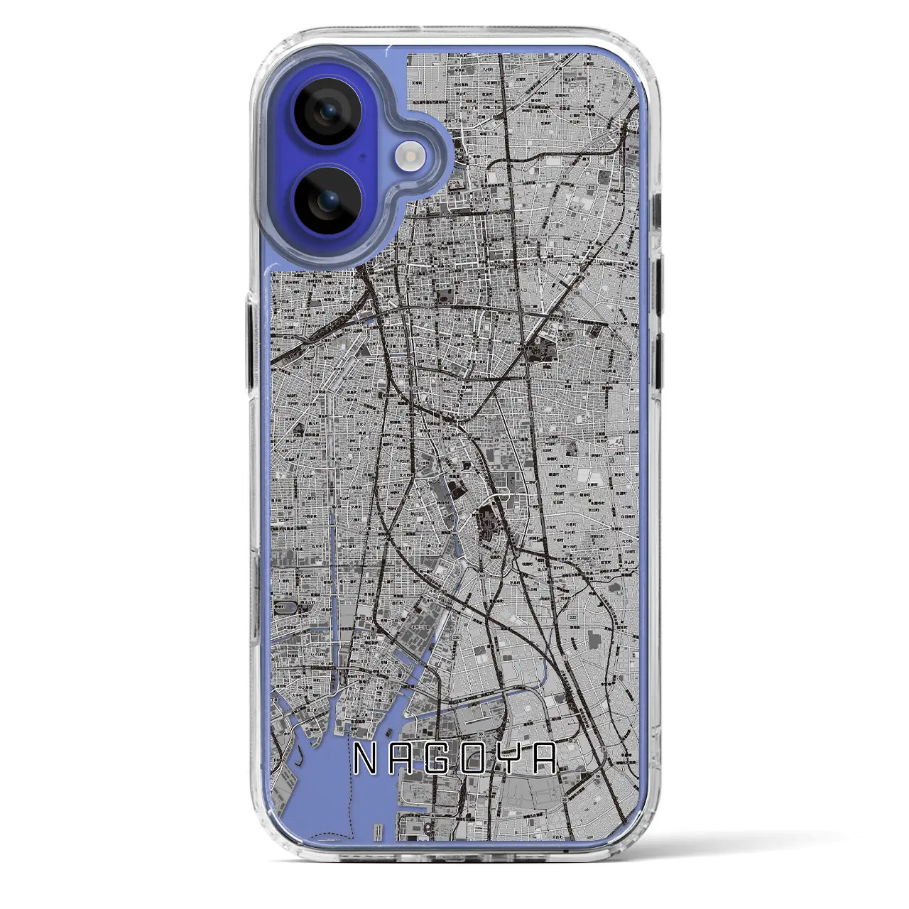 【名古屋(愛知県)】地図柄iPhoneケース(MagSafeタイプ)