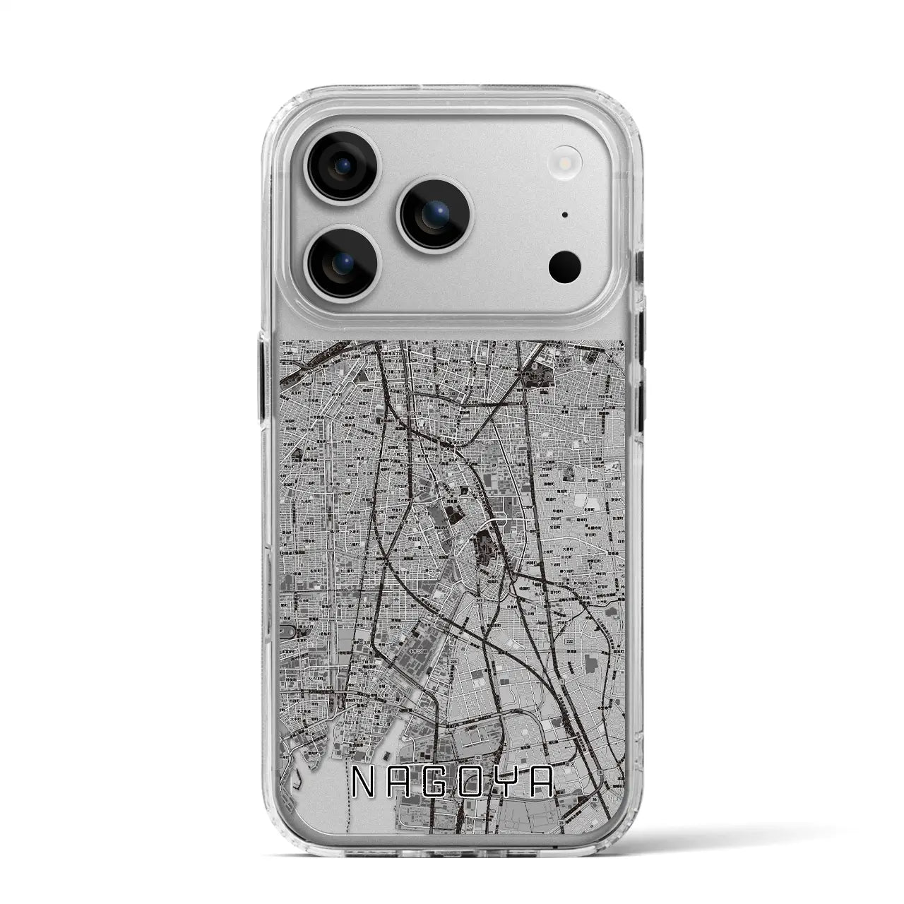 【名古屋(愛知県)】地図柄iPhoneケース(MagSafeタイプ)