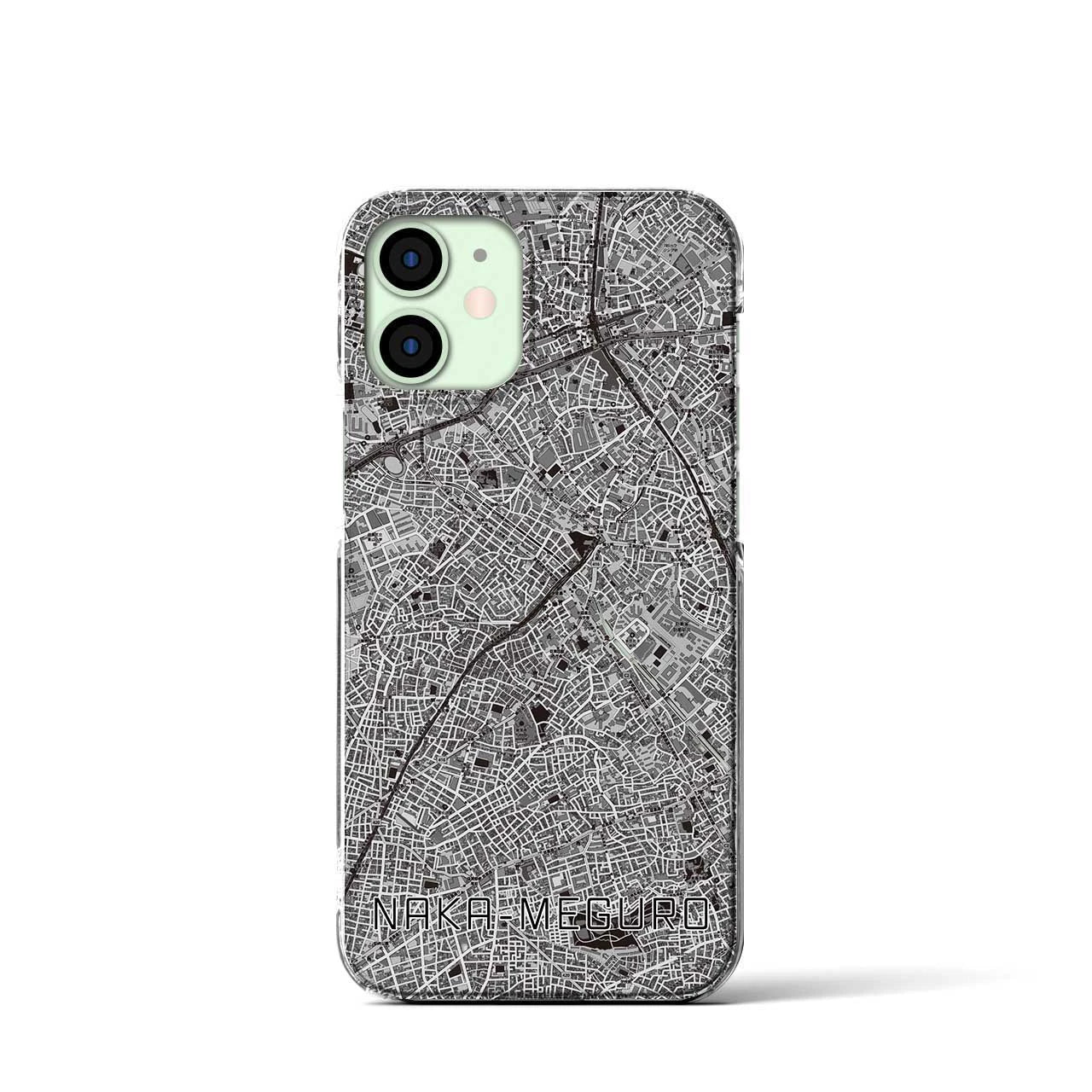 【中目黒(東京都)】地図柄iPhoneケース(クリアタイプ)