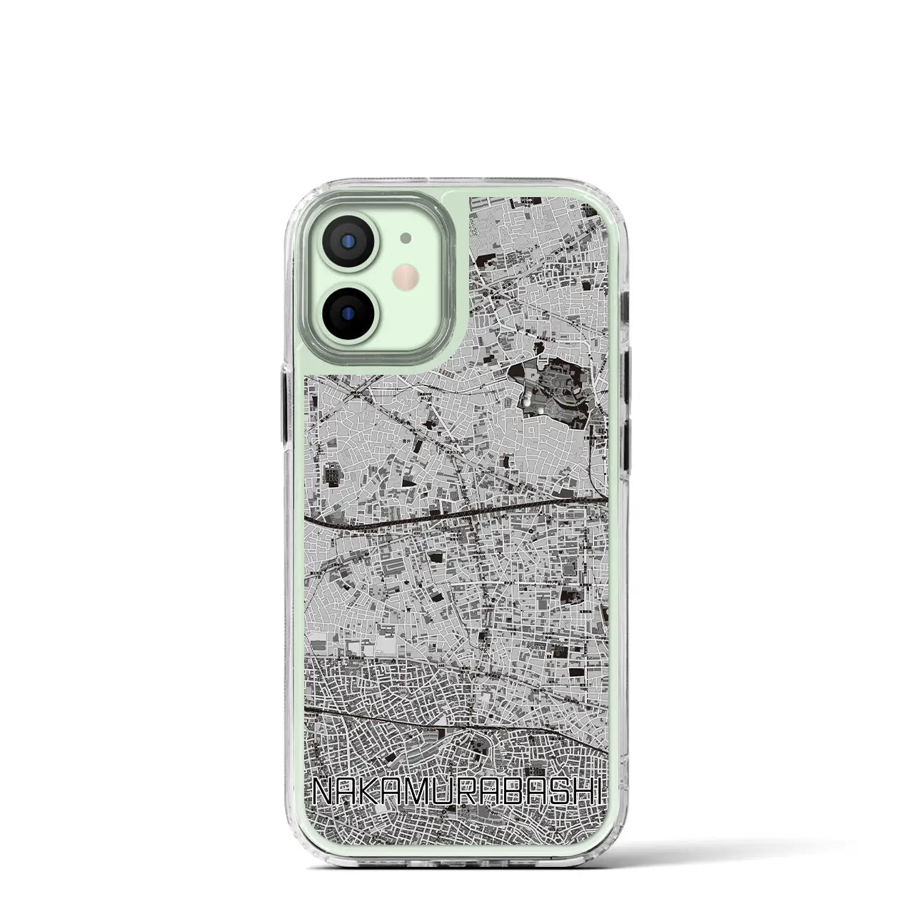 【中村橋(東京都)】地図柄iPhoneケース(MagSafeタイプ)