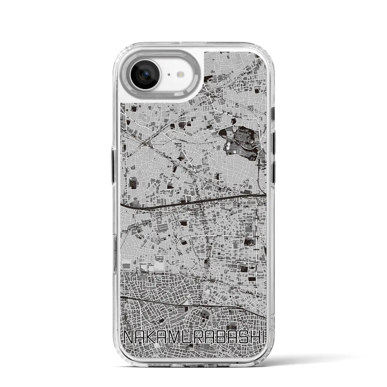 【中村橋(東京都)】地図柄iPhoneケース(MagSafeタイプ)