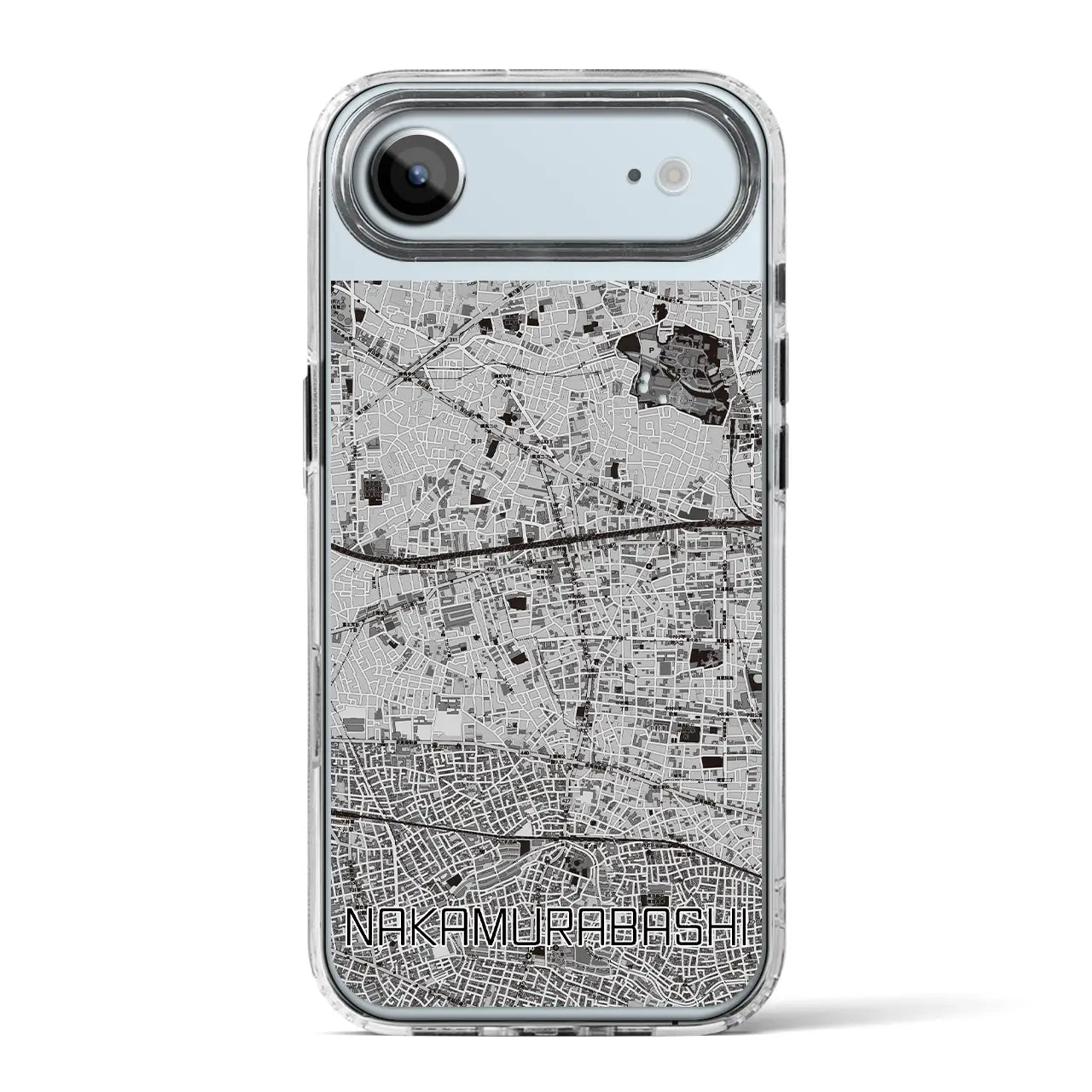 【中村橋(東京都)】地図柄iPhoneケース(MagSafeタイプ)