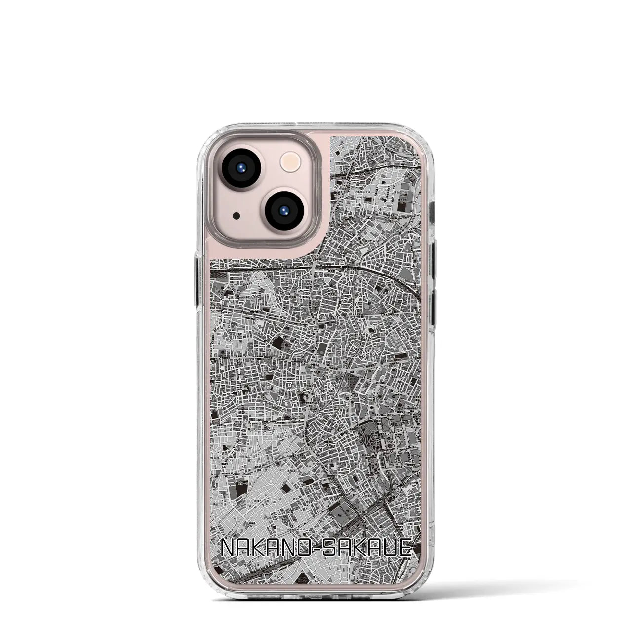 【中野坂上(東京都)】地図柄iPhoneケース(MagSafeタイプ)